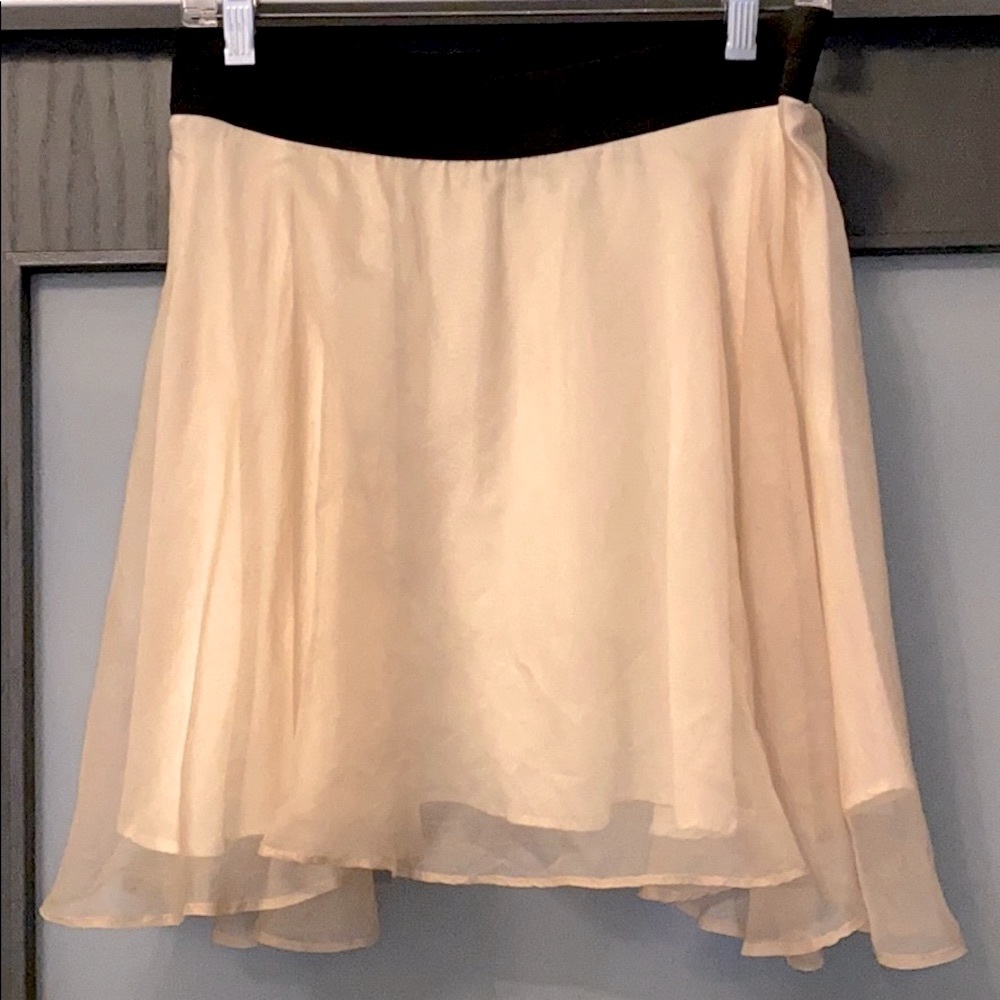 Gorgeous flirty silk skirt